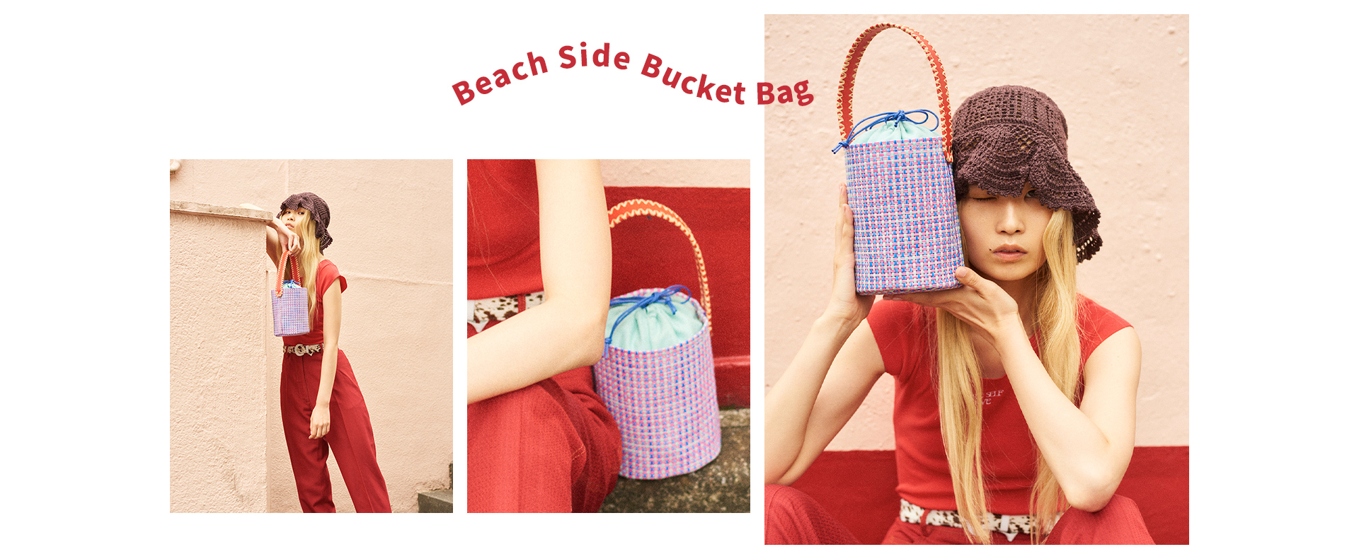 BEACH SIDE BUCKET BAG