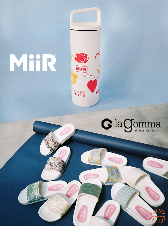 MiiR×Casselini / la gomma×Casselini