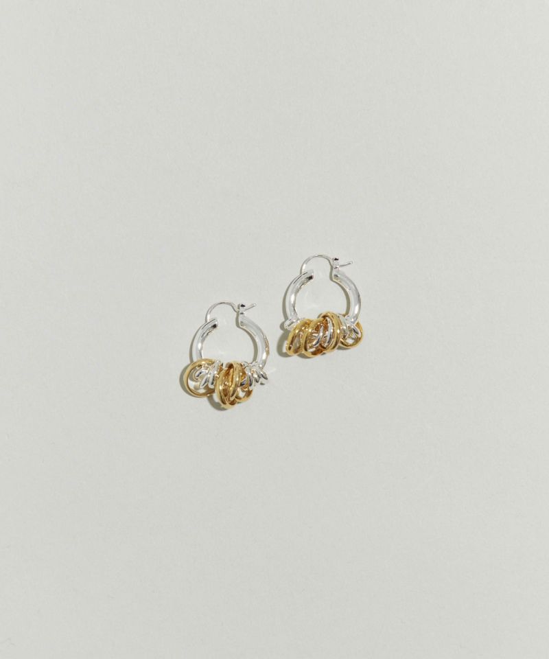 LAPUIS] Coil around pierced earrings | CASSELINI ONLINE