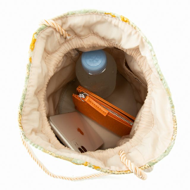 emiumigumi × Casselini コラボ 巾着バッグ 商品のインターネット