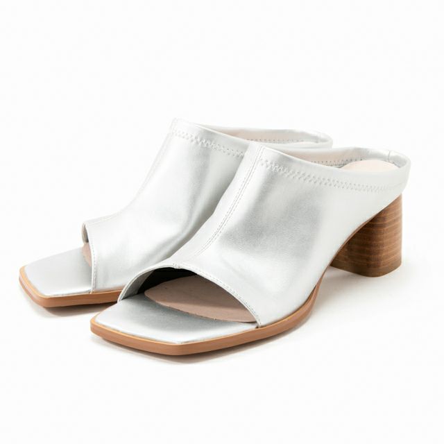 LE VERNIS ル・ベルニStretch mule 23.5 cm サンダル - メルカリ