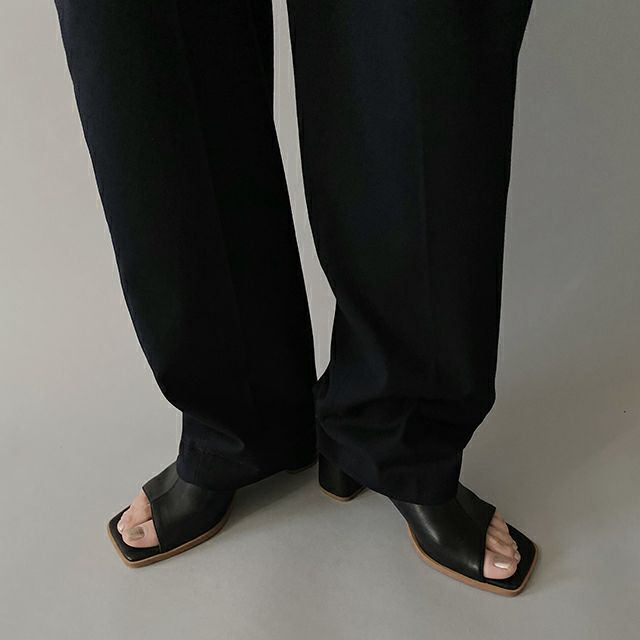 LE VERNIS(ル・ベルニ)Stretch mule | CASSELINI ONLINE