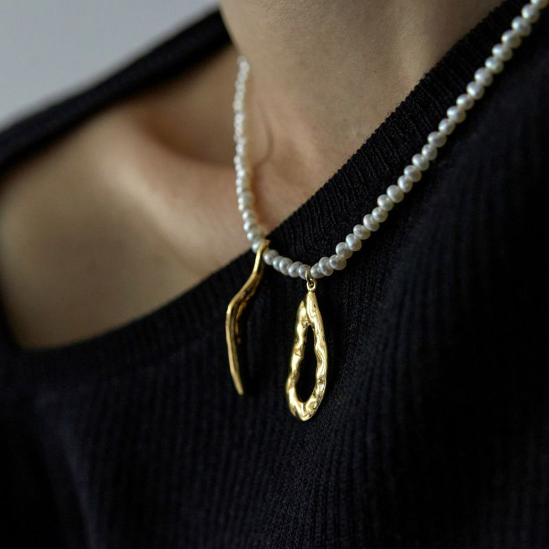 LAPUIS] Nuance pearl necklace | CASSELINI ONLINE