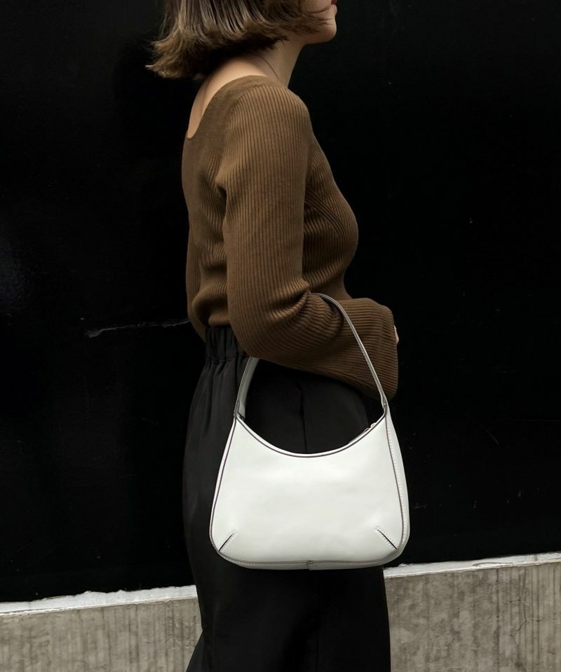 LE VERNIS] Eco leather round bag | CASSELINI ONLINE
