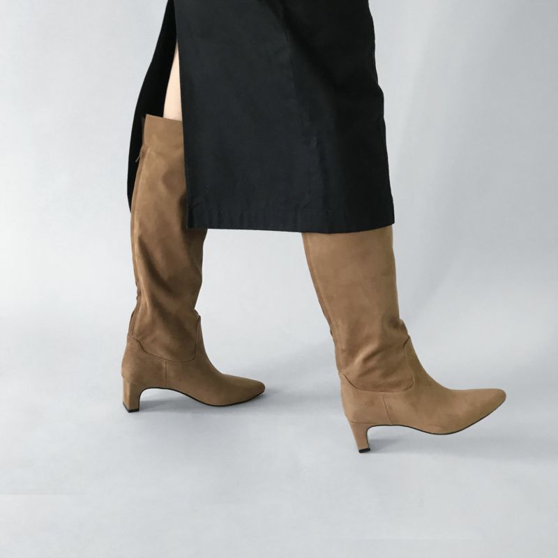 LE VERNIS] Back zipper long boots | CASSELINI ONLINE