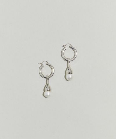 LAPUIS] PEARL DROP EARRINGS | CASSELINI ONLINE