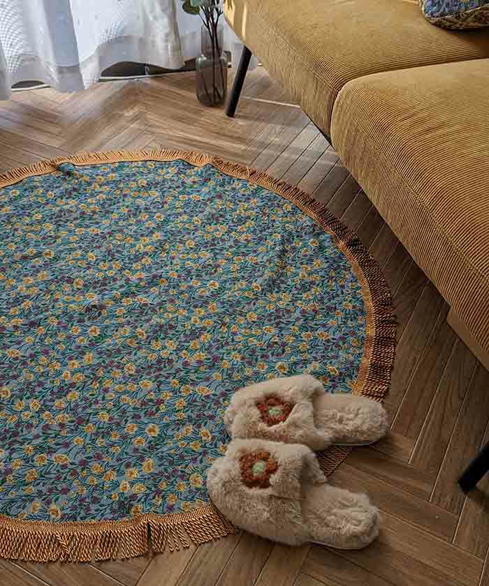 180×120」ラジャスタン産 ハンドメイド ウール100%絨毯 インド | www