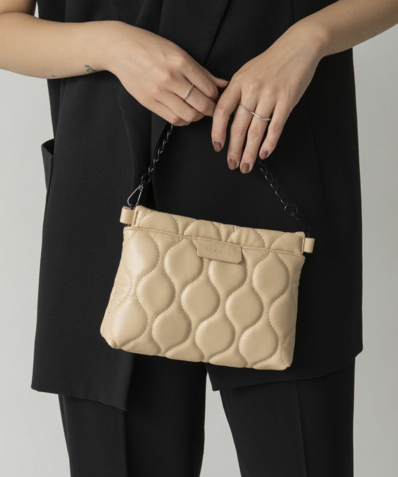 LE VERNIS] Quilting mini bag | CASSELINI ONLINE