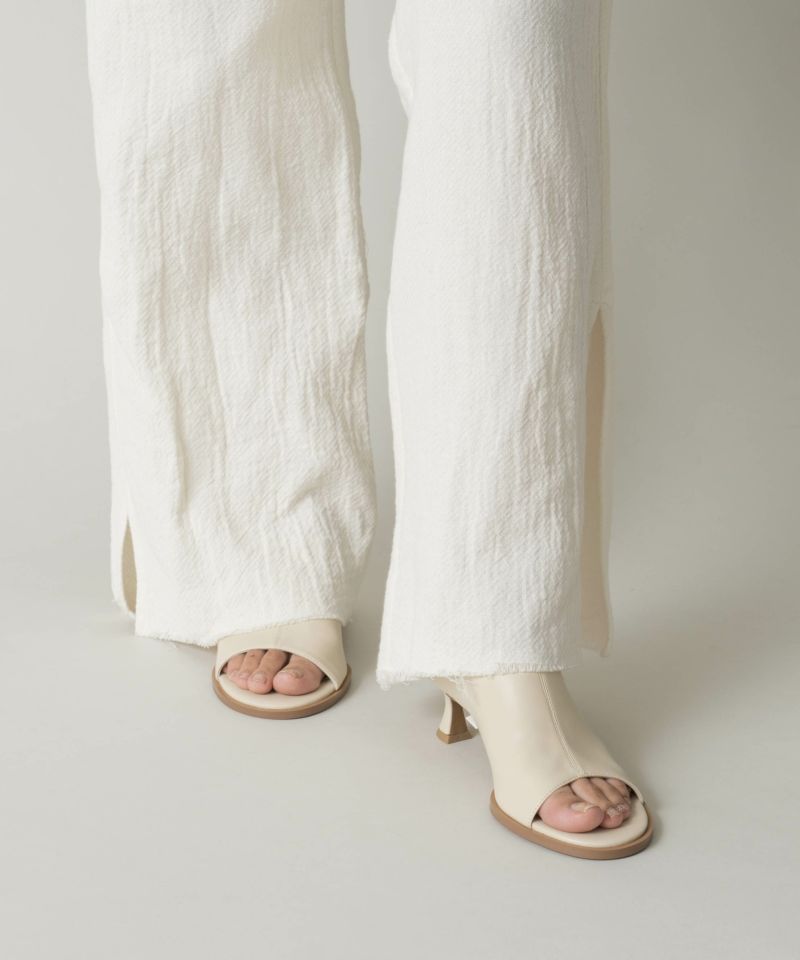 LE VERNIS] Round toe stretch mule | CASSELINI ONLINE SHOP
