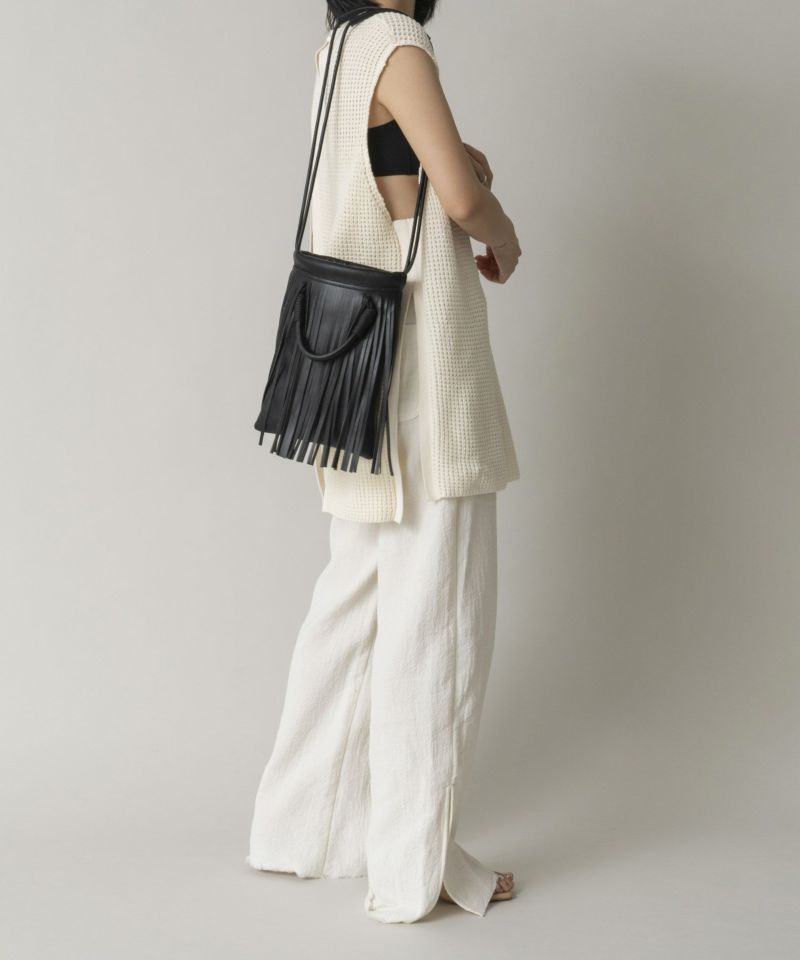 LE VERNIS] Fringe shoulder bag | CASSELINI ONLINE