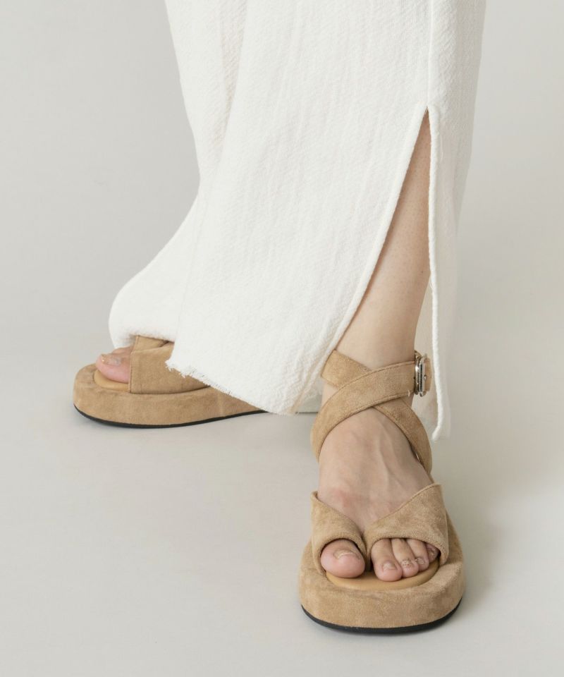 LE VERNIS] Wide belt sandals | CASSELINI ONLINE