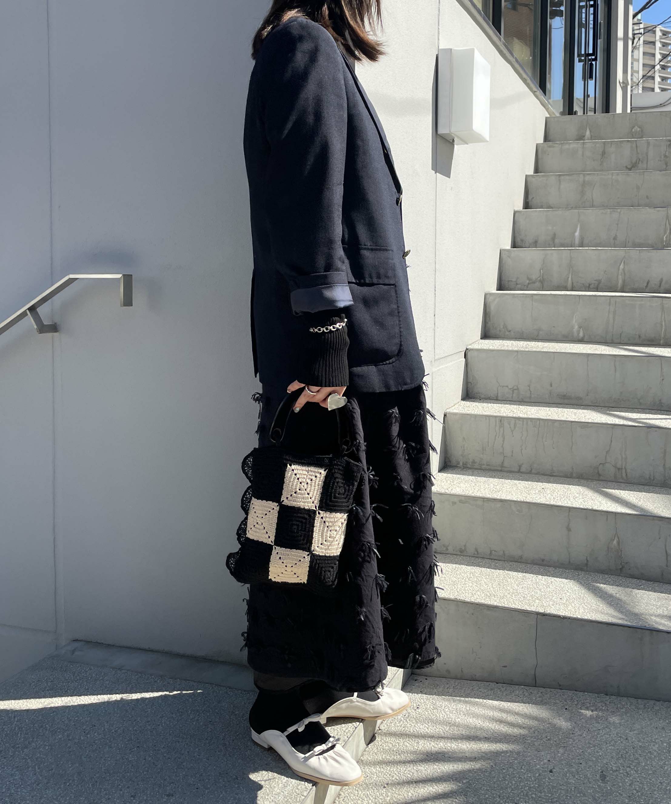 Casselini(キャセリーニ)スクエアクロシェハンドバッグ | CASSELINI ONLINE