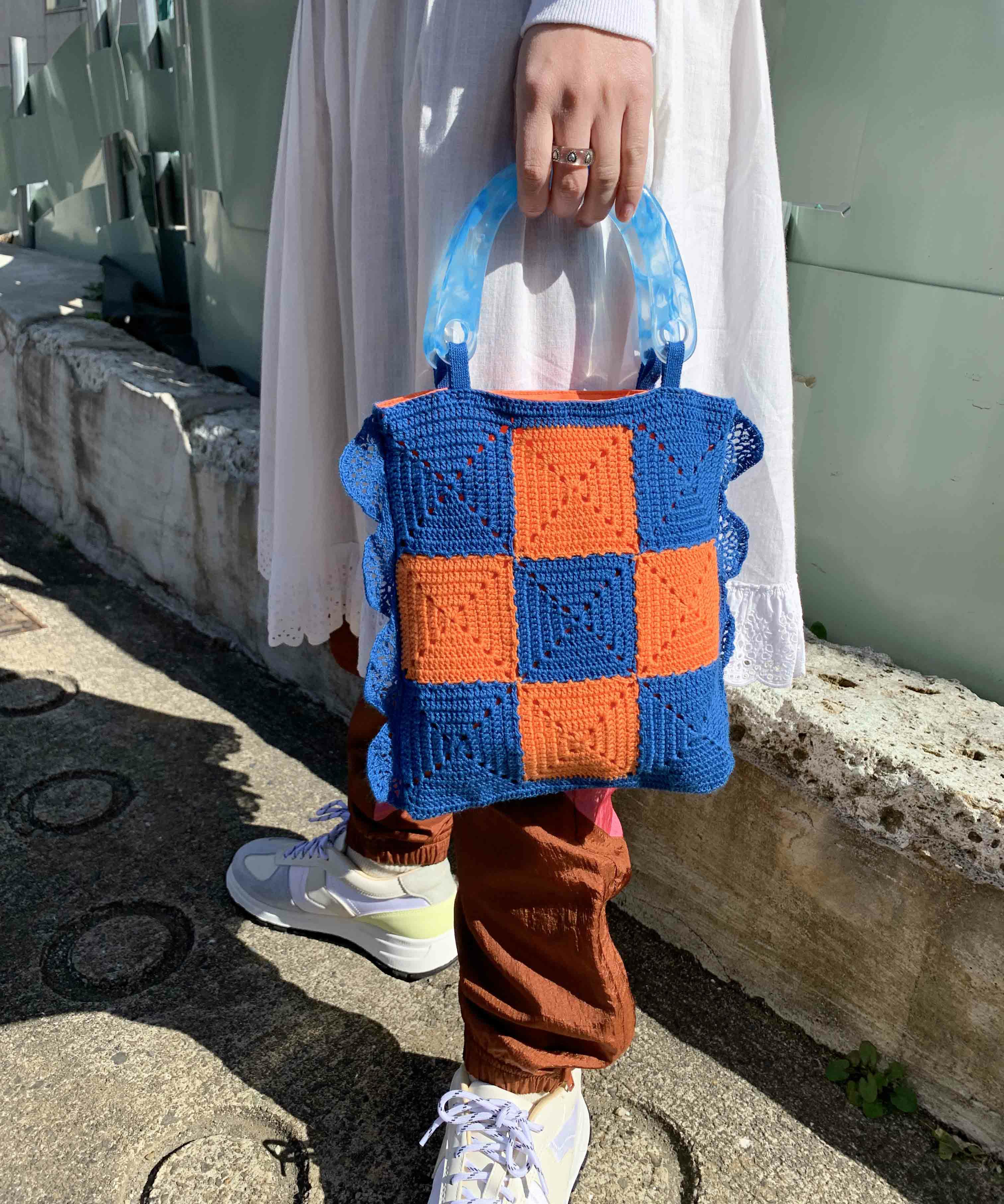 Casselini(キャセリーニ)スクエアクロシェハンドバッグ | CASSELINI ONLINE