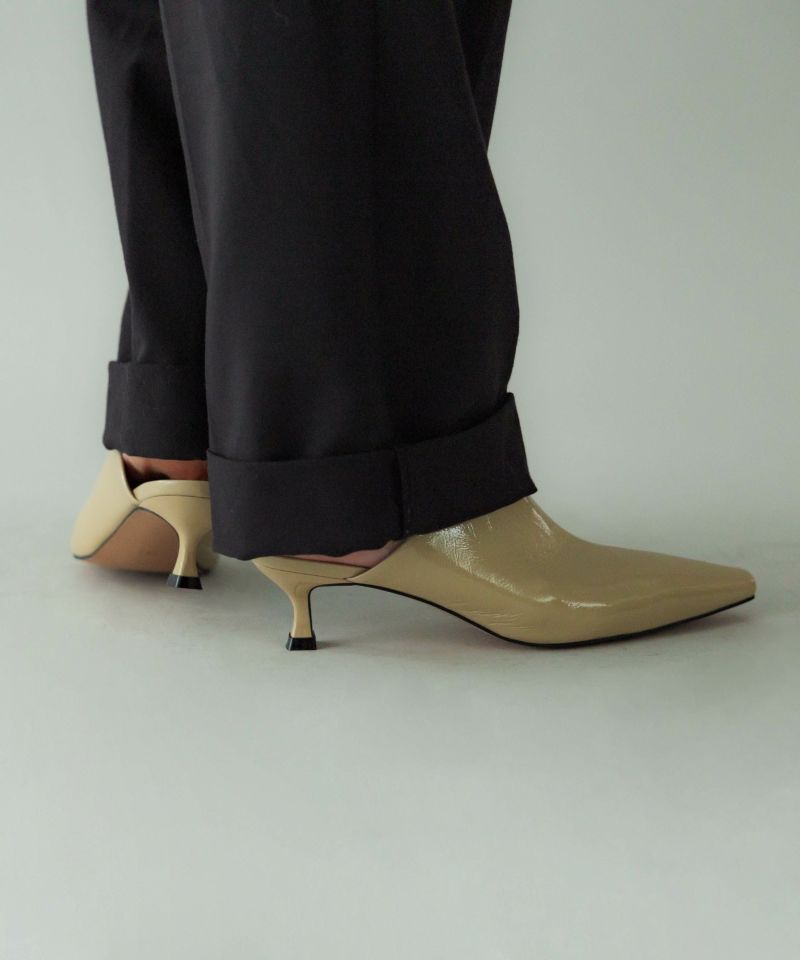 LE VERNIS] Cover mule | CASSELINI ONLINE SHOP