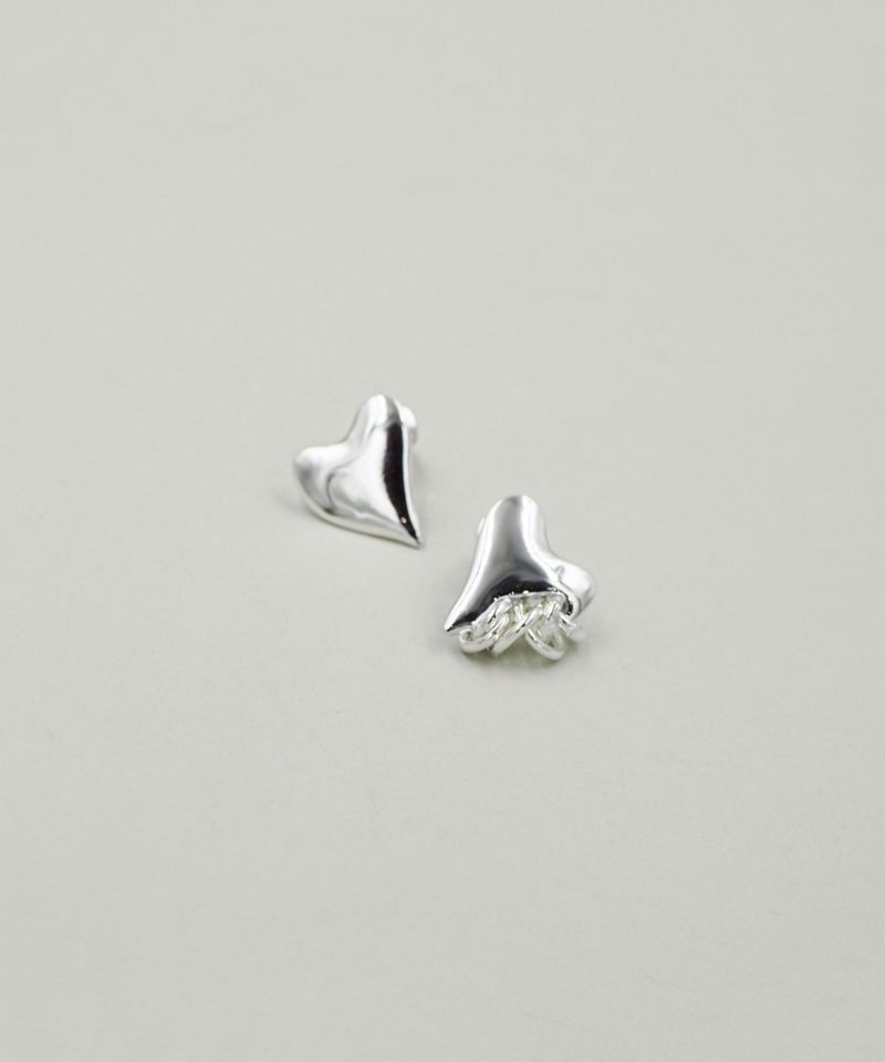 LAPUIS] Coil heart pierced earrings | CASSELINI ONLINE