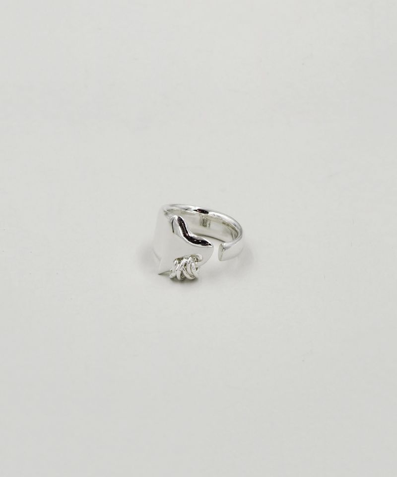 LAPUIS] COIL HEART RING | CASSELINI ONLINE