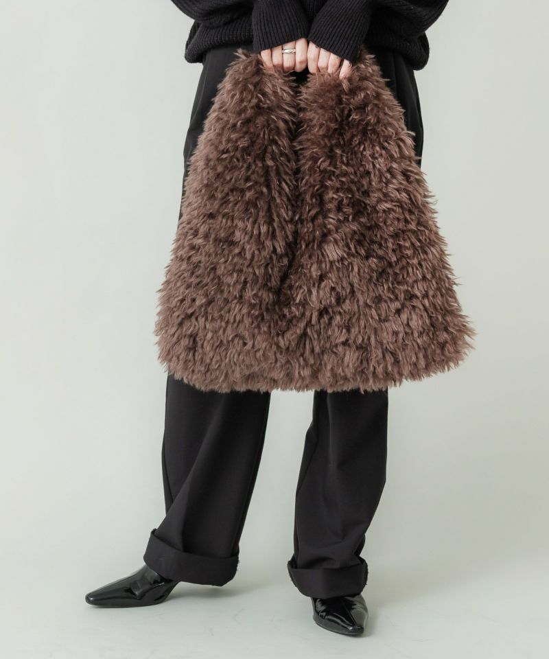 [LE VERNIS] Fake fur big bag | CASSELINI ONLINE