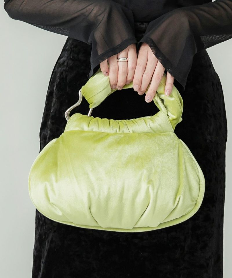 LE VERNIS] Jiggly velour mini bag | CASSELINI ONLINE