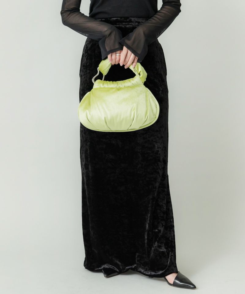 LE VERNIS] Jiggly velour mini bag | CASSELINI ONLINE