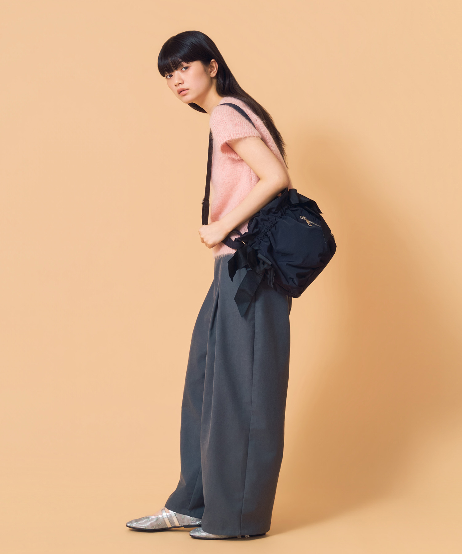 Casselini(キャセリーニ)サイドダブルリボンBAG | CASSELINI ONLINE SHOP