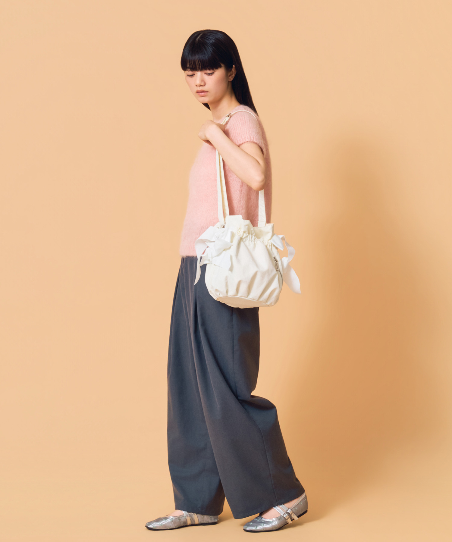 Casselini(キャセリーニ)サイドダブルリボンBAG | CASSELINI ONLINE SHOP
