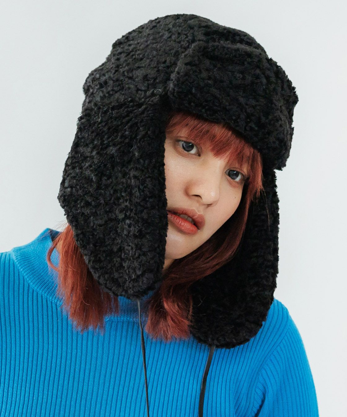 CONTROL FREAK(コントロールフリーク)フェイクファーフライトキャップ