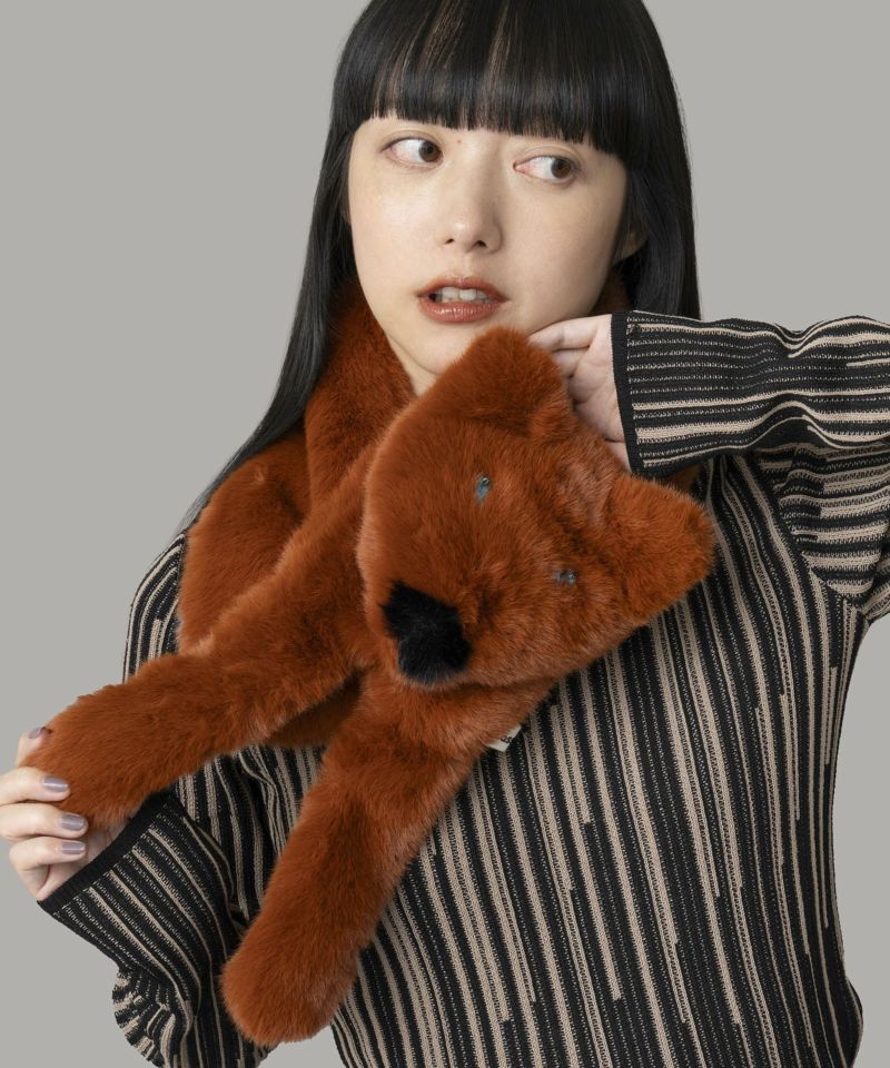 Casselini(キャセリーニ)フェイクフォックスマフラー | CASSELINI