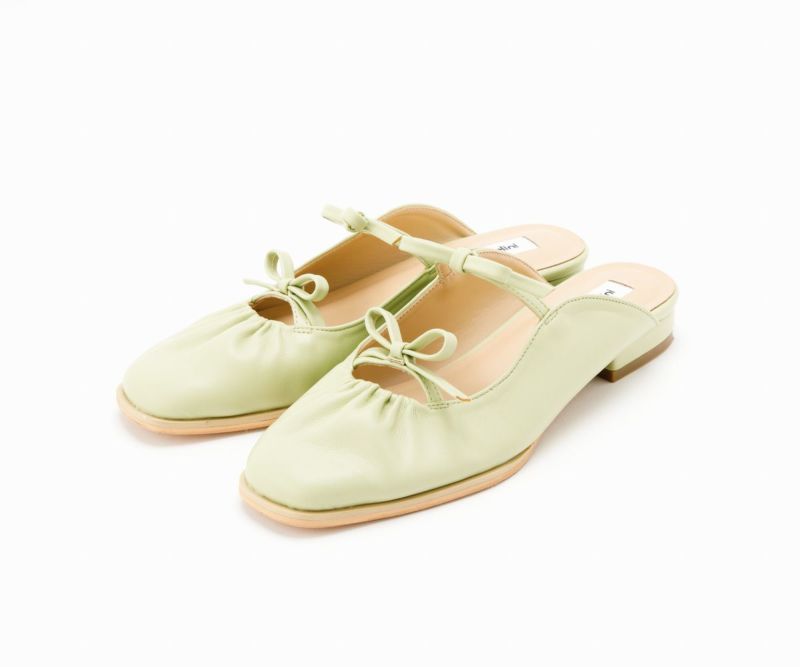 Casselini ギャザーリボンミュール Casselini(キャセリーニ)ギャザーリボンミュール | CASSELINI
