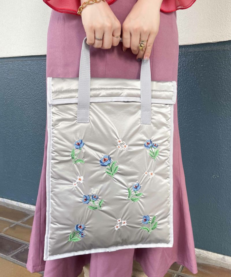 Casselini(キャセリーニ)エンブロイダリーバスケットバック カゴバック Casselini（キャセリーニ）の「Casselini HOME(キャセリーニ