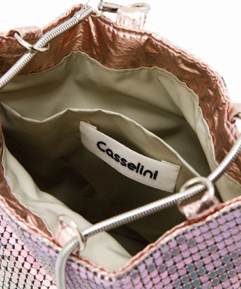 Casselini(キャセリーニ)メタルメッシュフリル巾着 | CASSELINI ONLINE