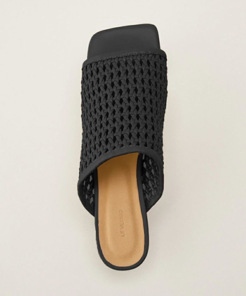 LE VERNIS ル・ベルニStretch mule 23.5 cm サンダル - メルカリ