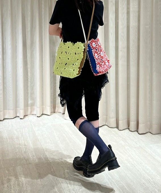 HEY! Mrs ROSE(ヘイ！ミセスローズ)フラワー刺繍TOTE mini | CASSELINI