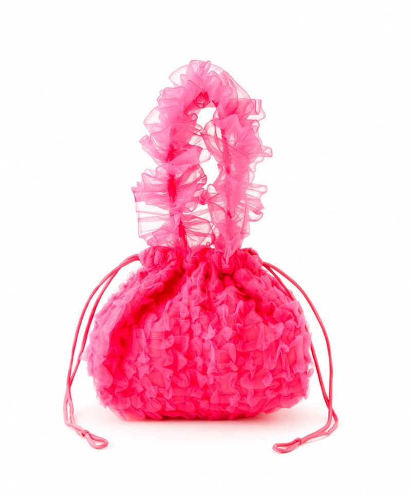 HEY! Mrs ROSE(ヘイ！ミセスローズ)Tulle Smocking BAG | CASSELINI ONLINE