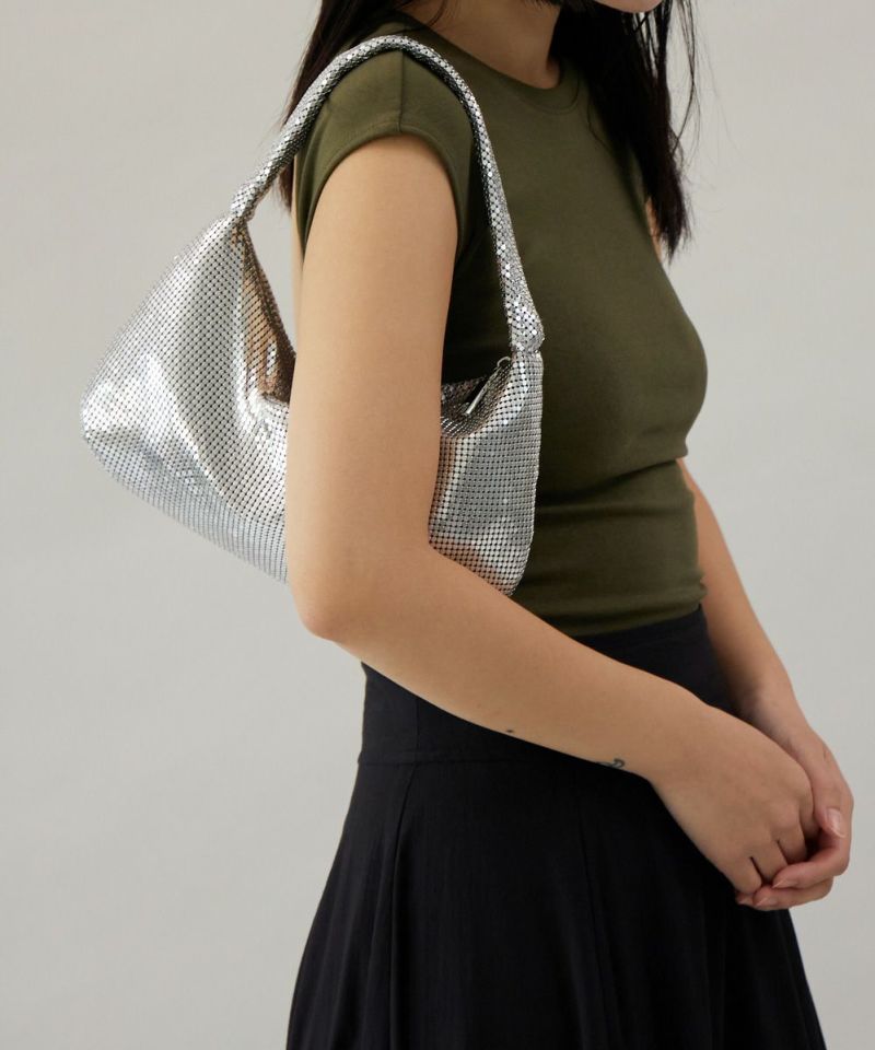LE VERNIS] Metal mesh hand bag | CASSELINI ONLINE