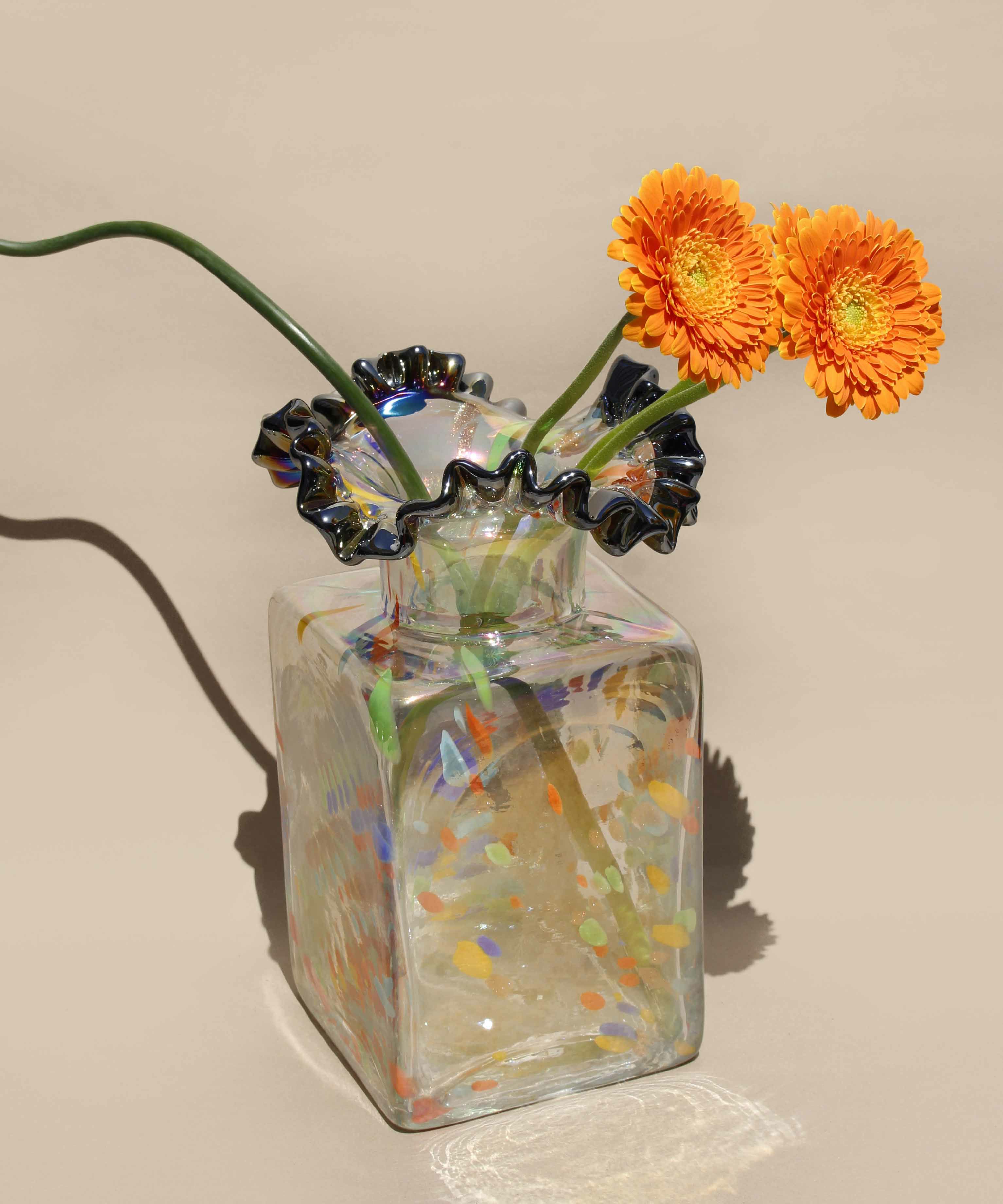 Casselini HOME(キャセリーニ ホーム)ガラスフラワーベースH