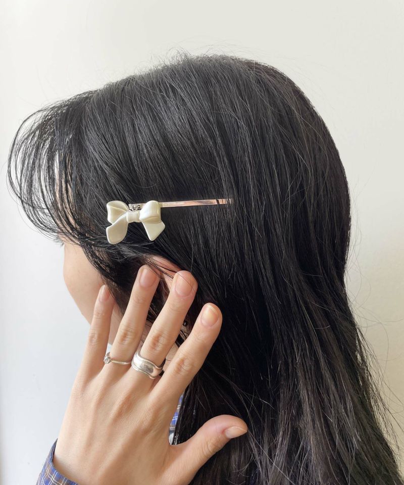 Casselini(キャセリーニ)リボンパールヘアピン | CASSELINI ONLINE SHOP