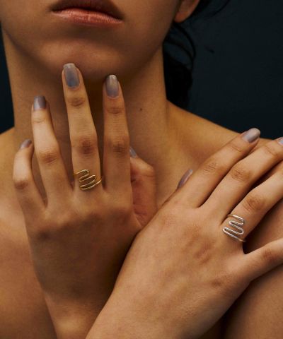 Silver925 by LAPUIS] Zigzag ring A | CASSELINI ONLINE