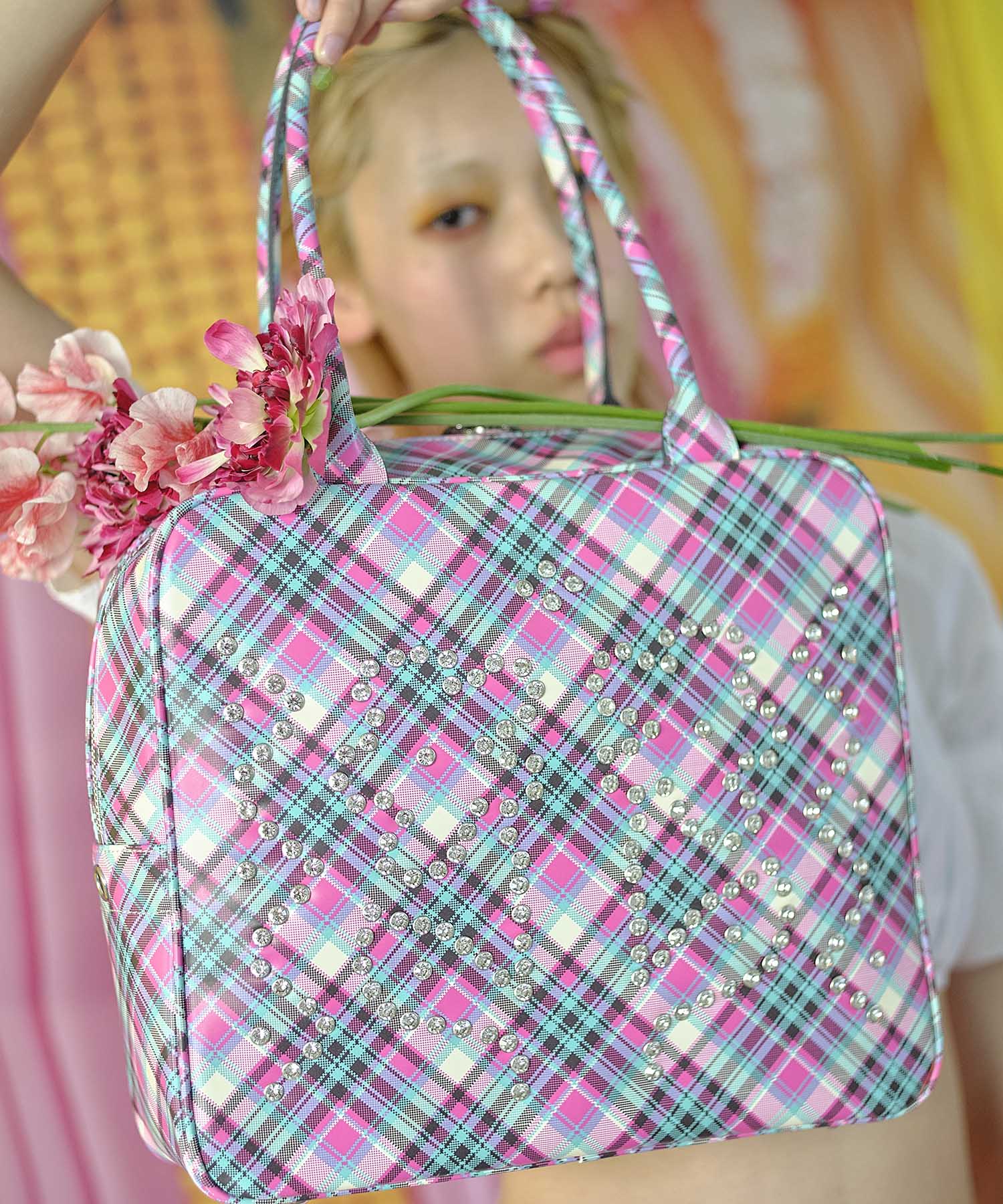 HEY! Mrs ROSE(ヘイ！ミセスローズ)Rhinestone Boston | CASSELINI ONLINE