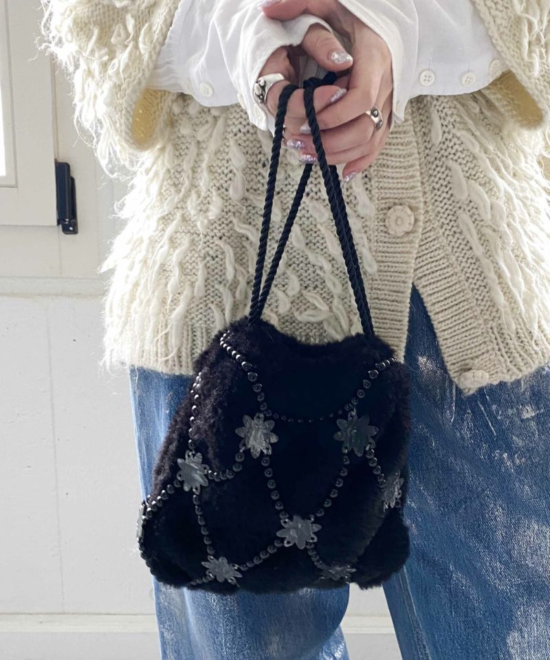 sweatshirt combi square shoulder／デニムリメイク sweatshirt combi square shoulder／デニムリメイク