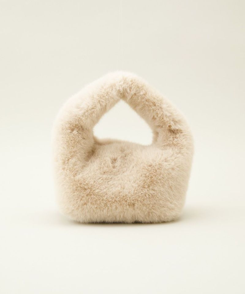 le vernis ファー　バッグ LE VERNIS] Fake fur mini bag | CASSELINI ONLINE SHOP