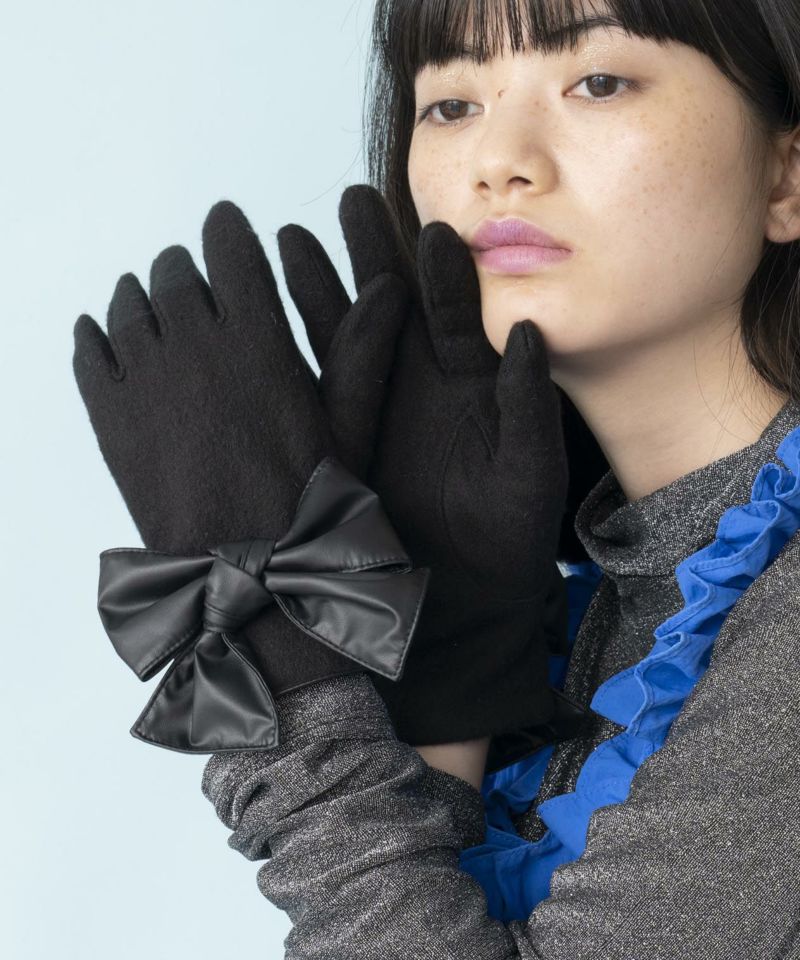 新品未使用【HERMES】　グローブ　手袋　HERMESリボン 新品未使用【HERMES】 グローブ 手袋 HERMESリボン HERMES（手袋）の