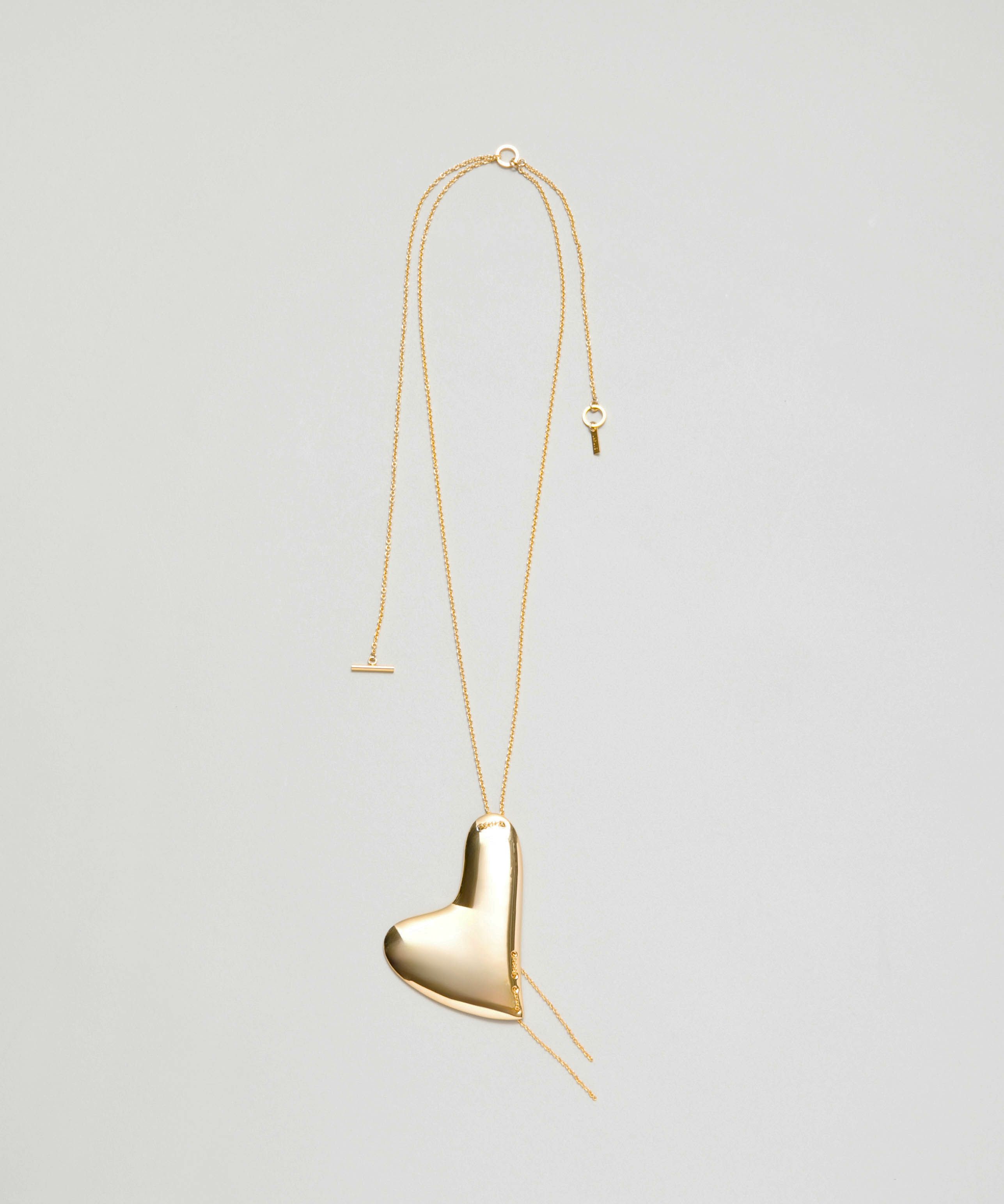 LAPUIS] Heart plate necklace | CASSELINI ONLINE SHOP