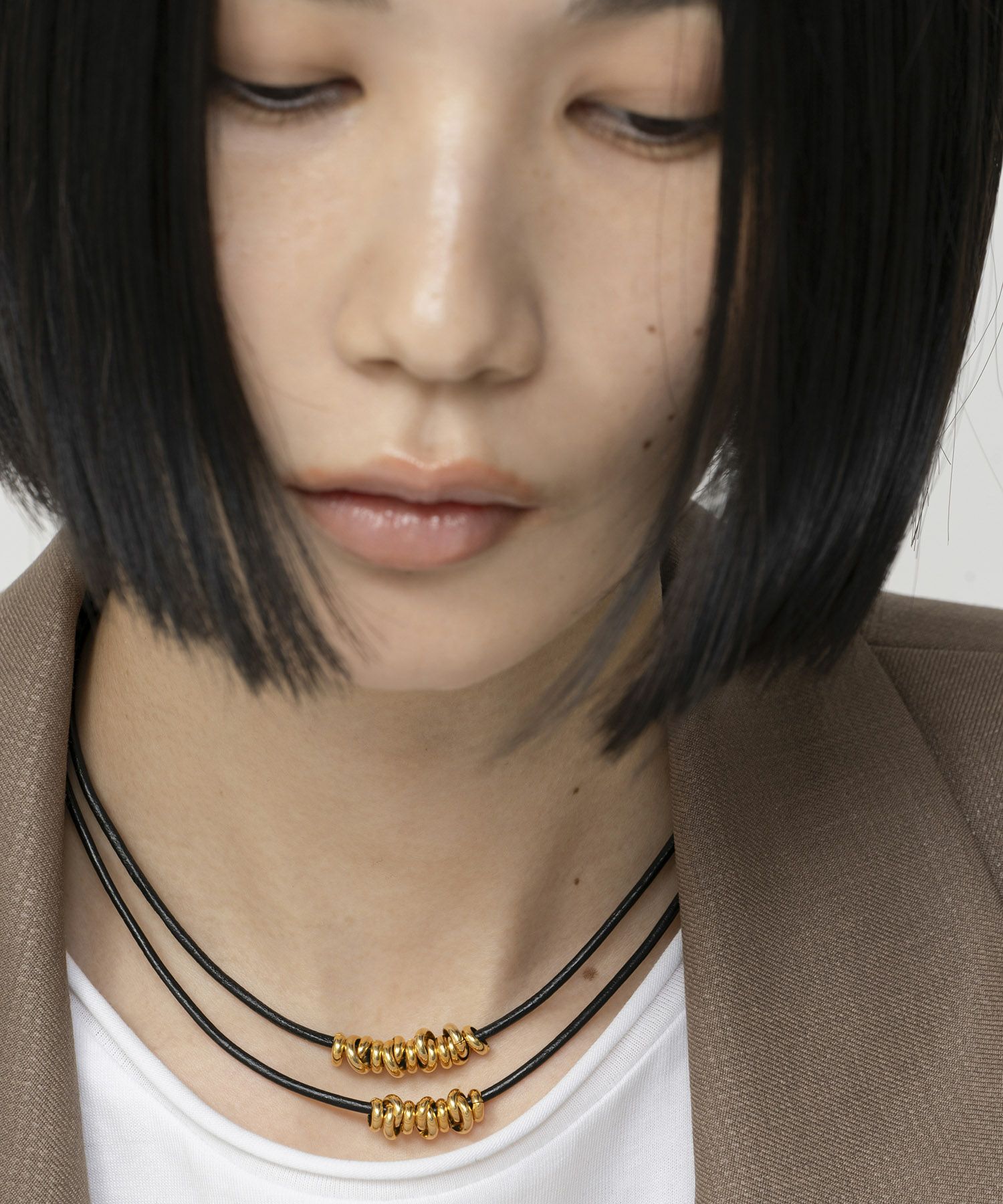 LAPUIS] Coil leather choker | CASSELINI ONLINE SHOP