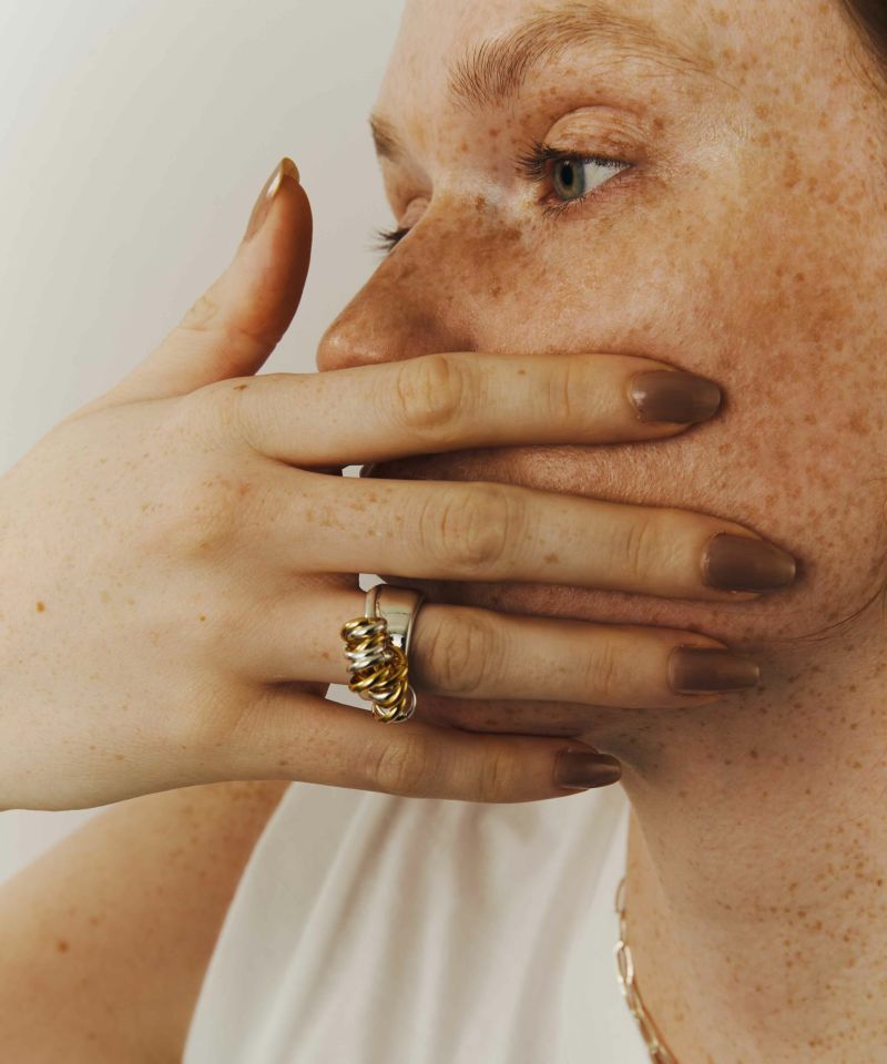 LAPUIS] Volume coil ring | CASSELINI ONLINE SHOP