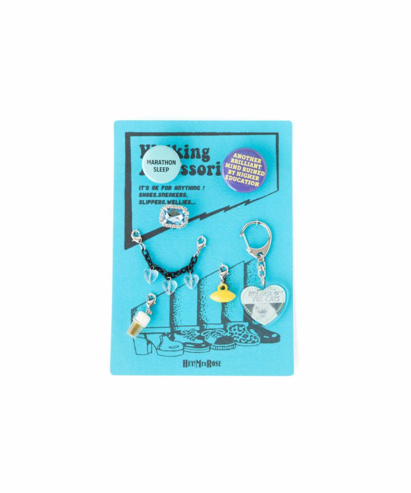 【美品】HEY! Mrs ROSE ヘイ！ミセスローズ　貝殻　ペイズリー HEY! Mrs ROSE(ヘイ！ミセスローズ)Walking ACCセット