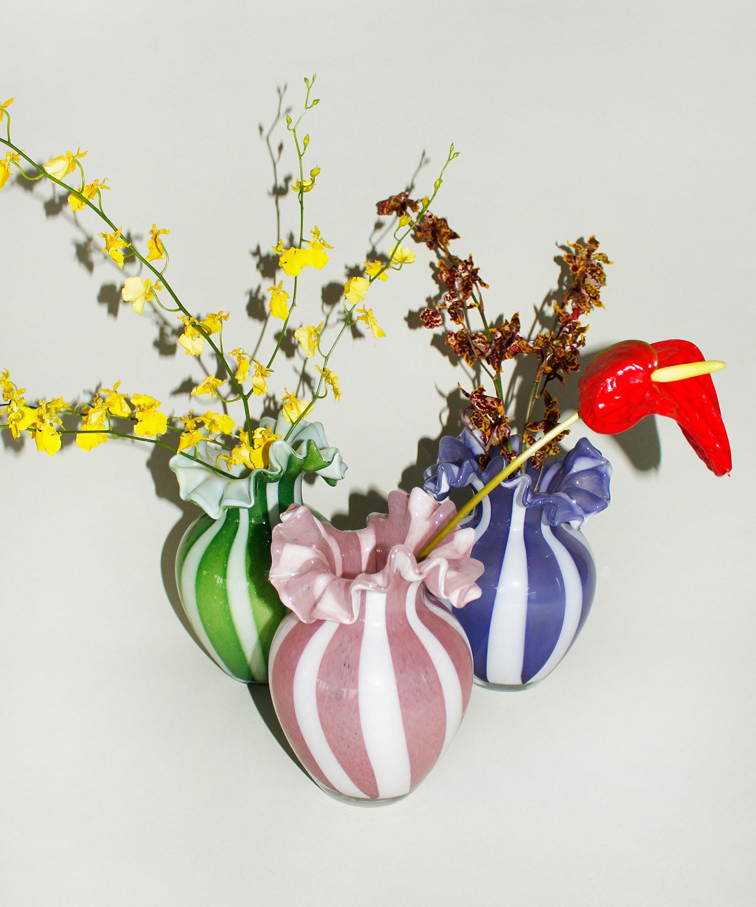 Casselini HOME(キャセリーニ ホーム)ガラスフラワーベースO