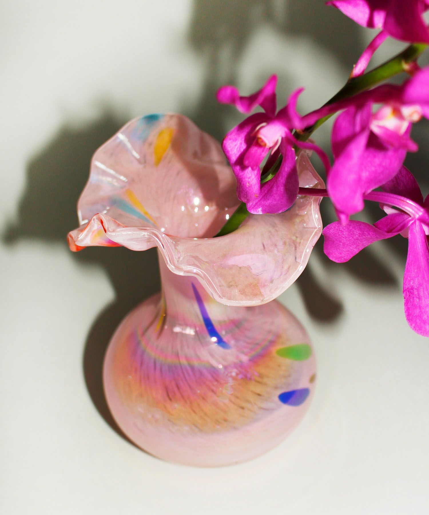 Casselini HOME(キャセリーニ ホーム)ガラスフラワーベースM