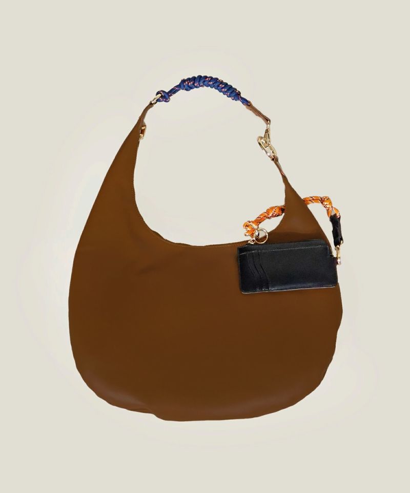 LE VERNIS Paracord moon bag 　ライトベージュ LE VERNIS Paracord moon bag ライトベージュ