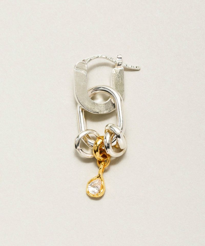 絶対一番安い LAPUIS] Bijou coil pierced earrings | CASSELINI ONLINE SHOP アクセサリー