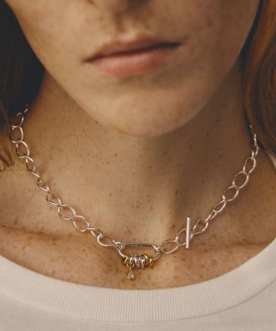 LAPUIS] 【セット販売キャンペーン対象】Bijou coil bracelet